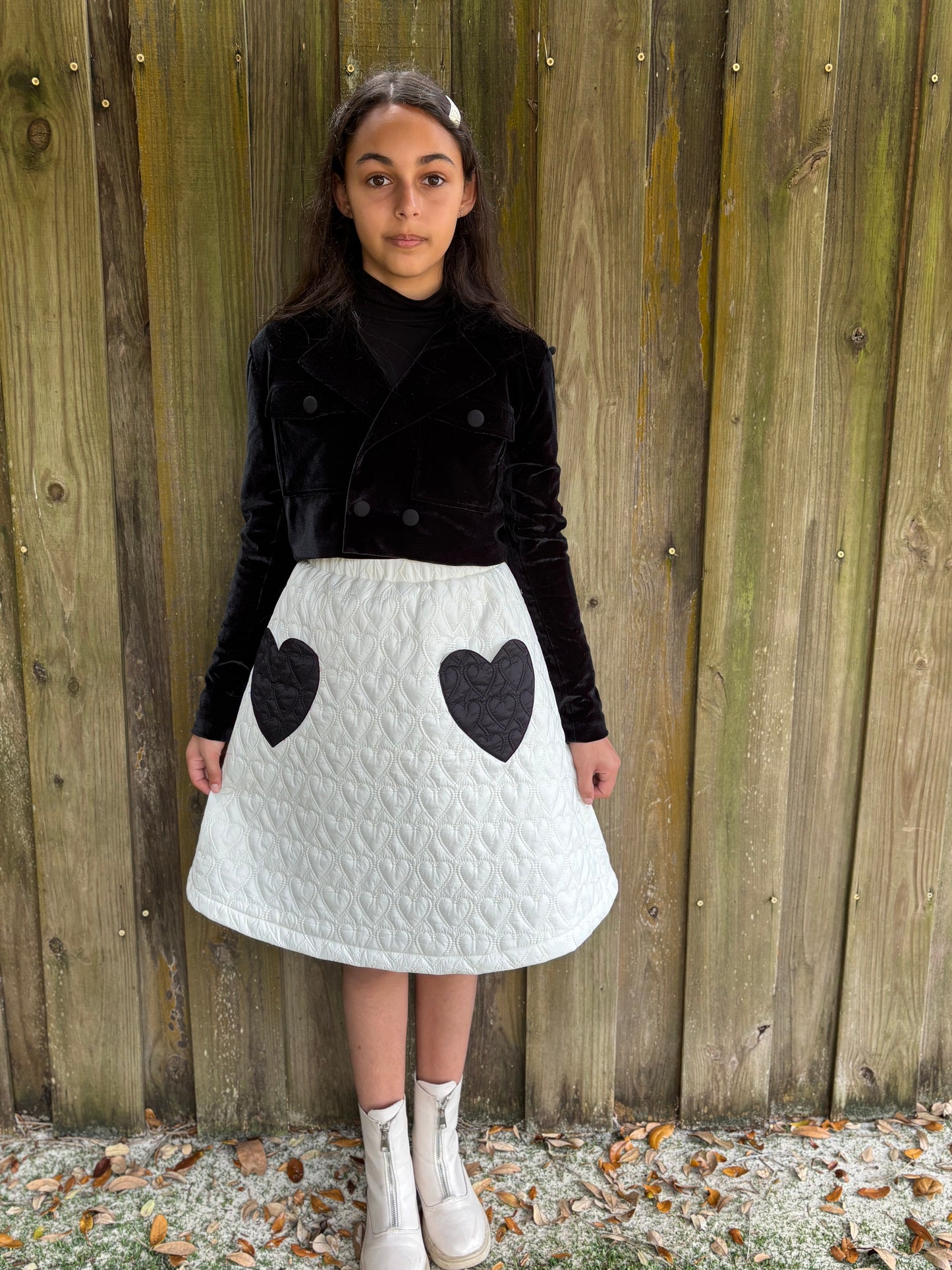 Heart Pocket Skirt