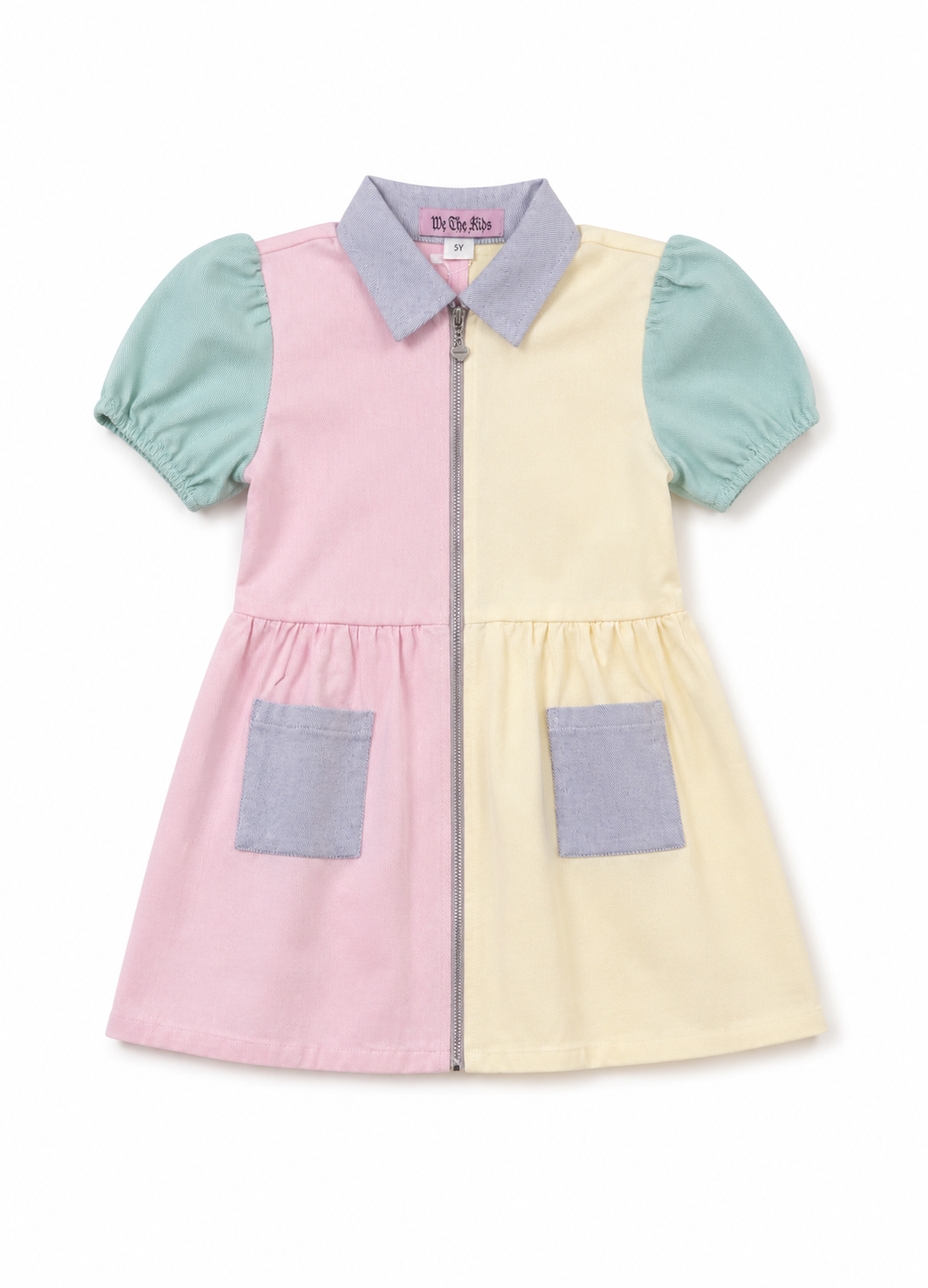 Pastel Jean Dress_short