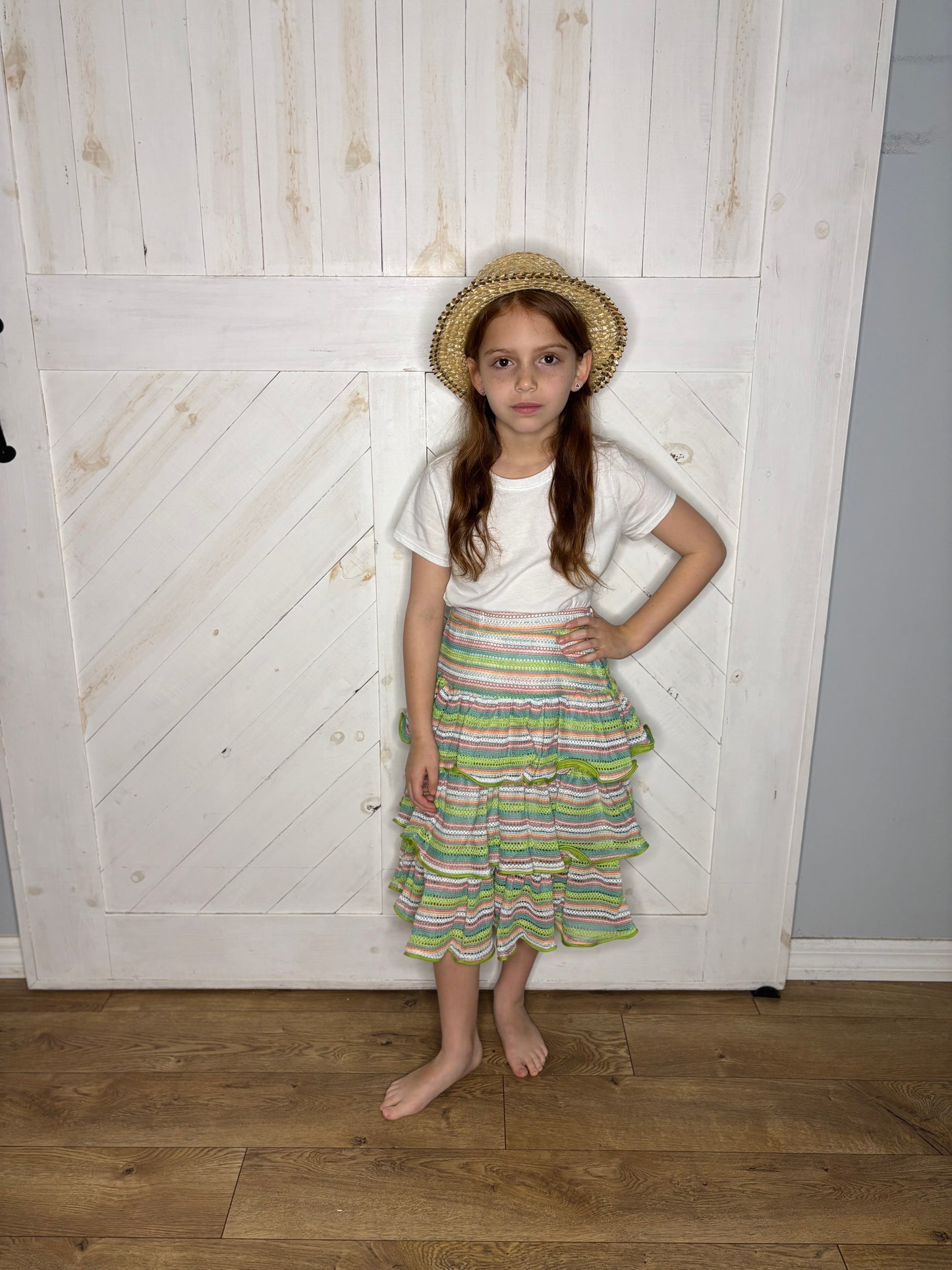 Crochet Tiered Skirt