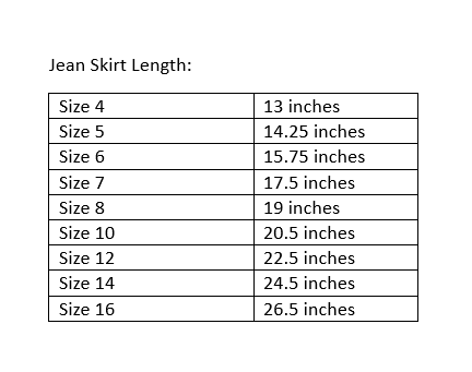 Neon zipper Jean skirt