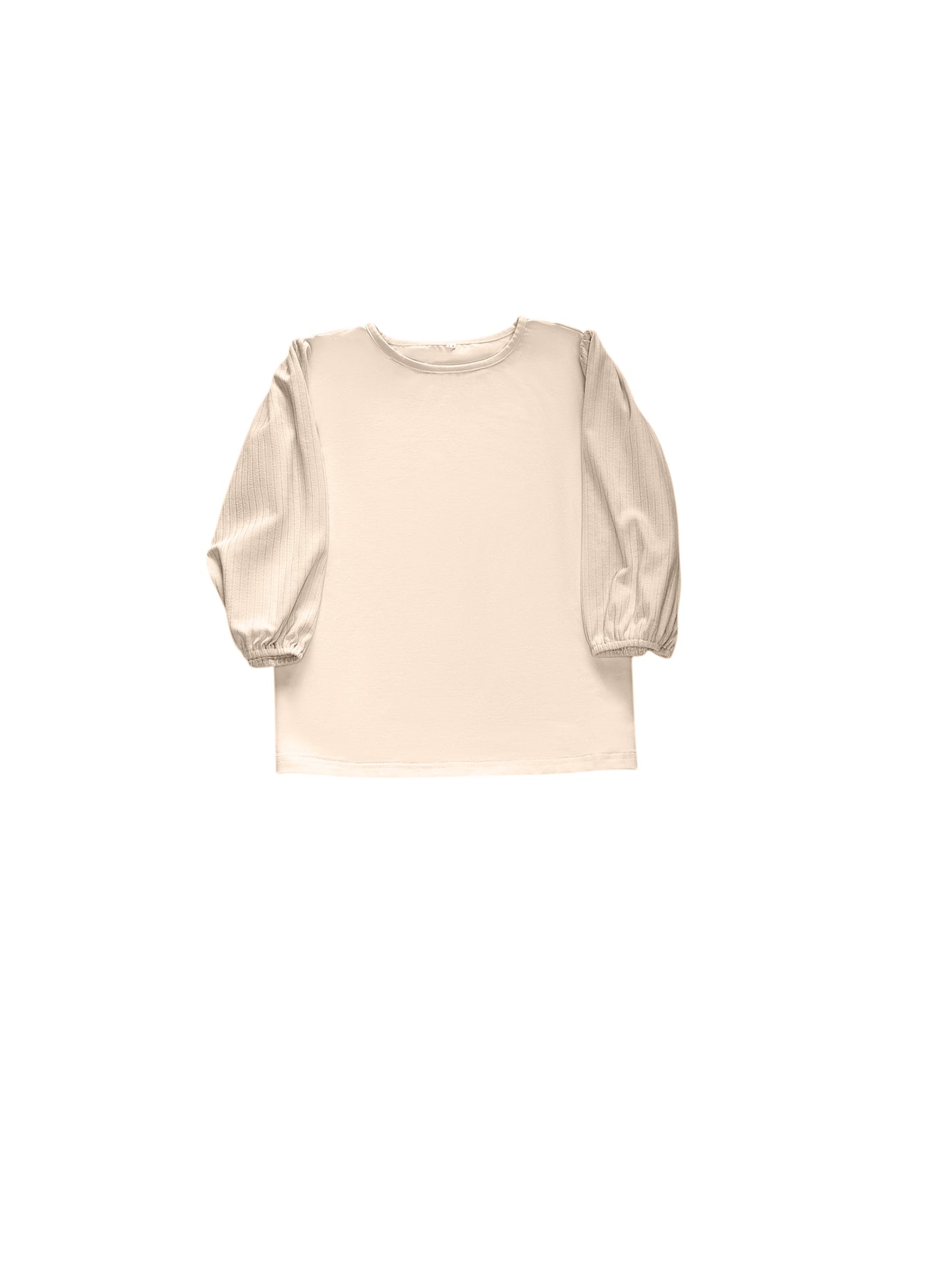 Knit Sleeves Tee