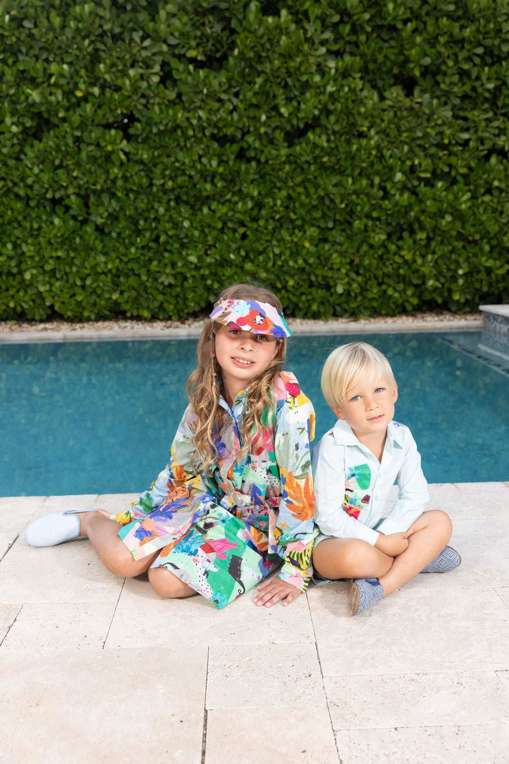 Boys Aqua Tiger 2 Pc Set