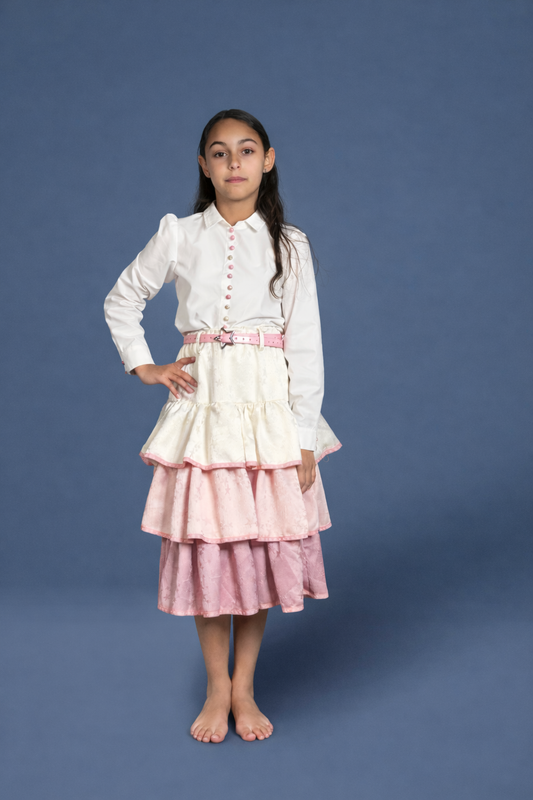 Midi Skirt with Belt