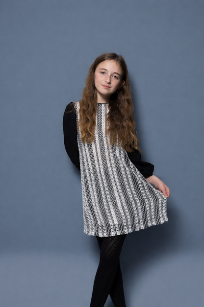 Lace Puff Sleeve Dress