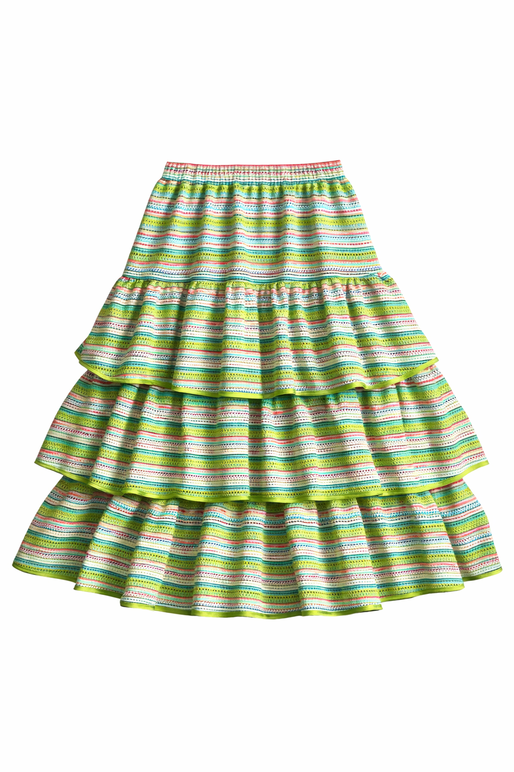 Crochet Tiered Skirt