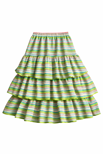 Crochet Tiered Skirt