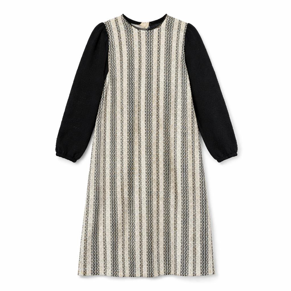 Lace Puff Sleeve Dress