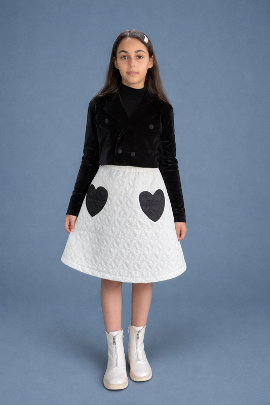 Heart Pocket Skirt