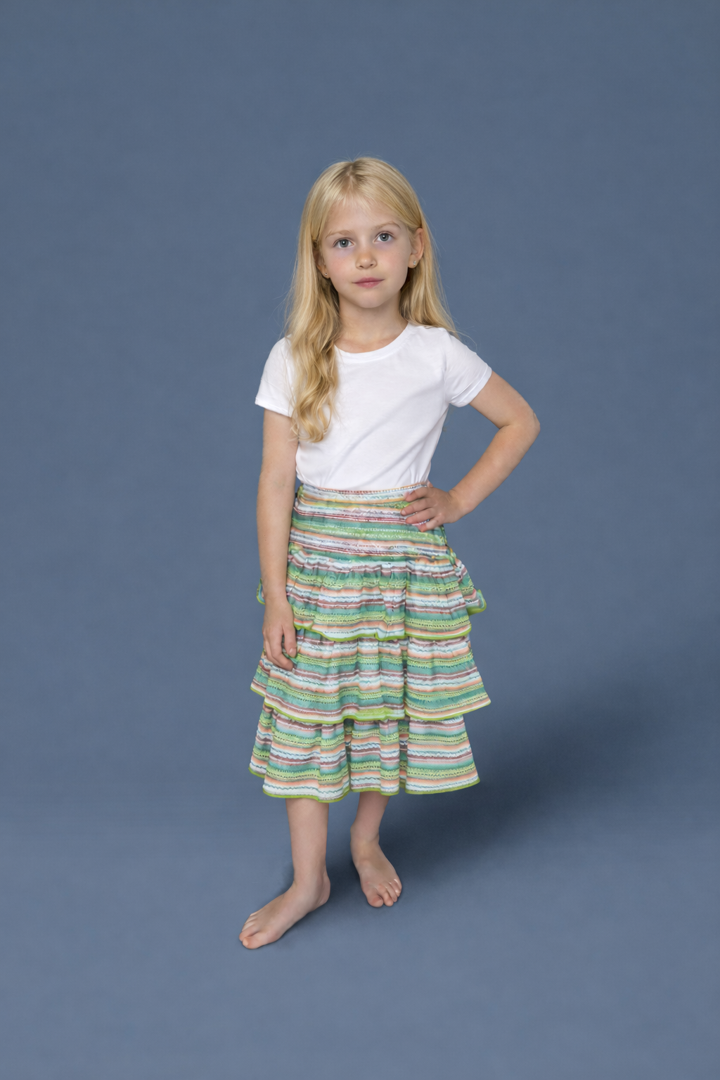 Crochet Tiered Skirt