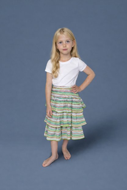 Crochet Tiered Skirt