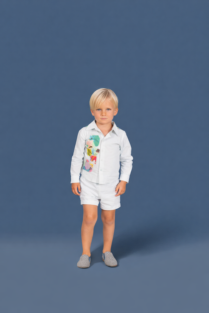 Boys Aqua Tiger 2 Pc Set