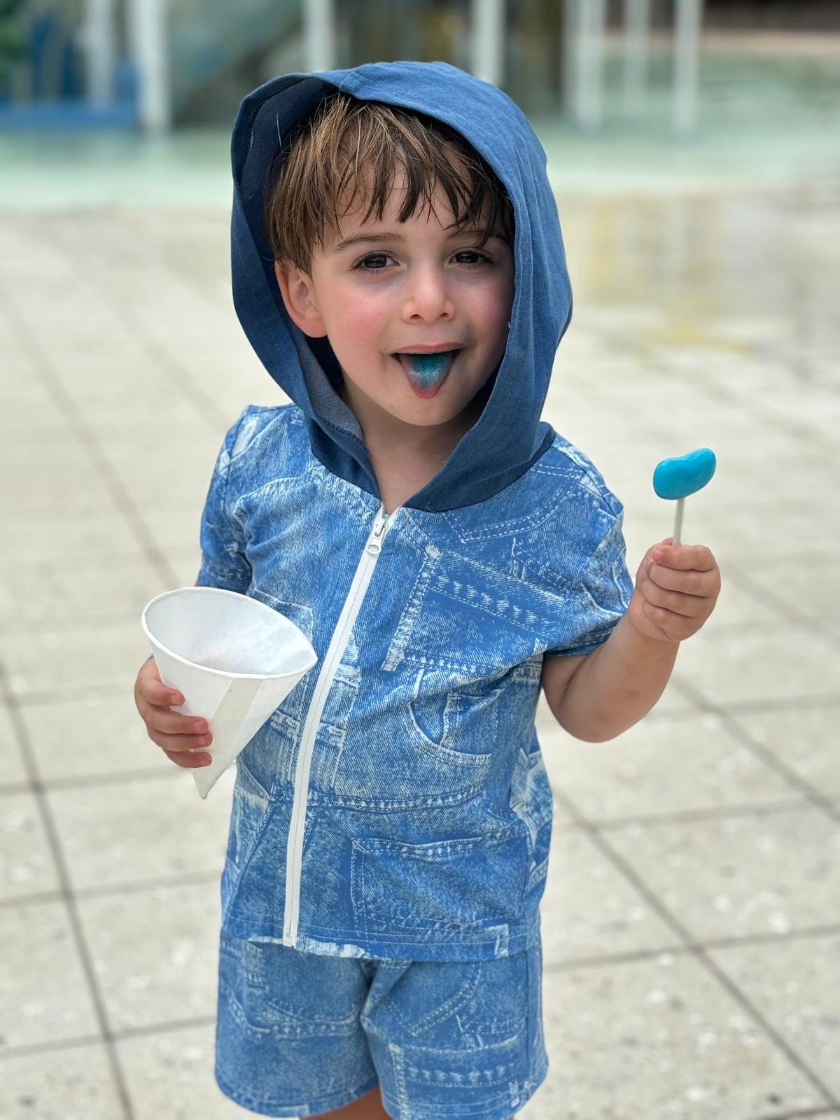 Blue Jean Boys Swim Set