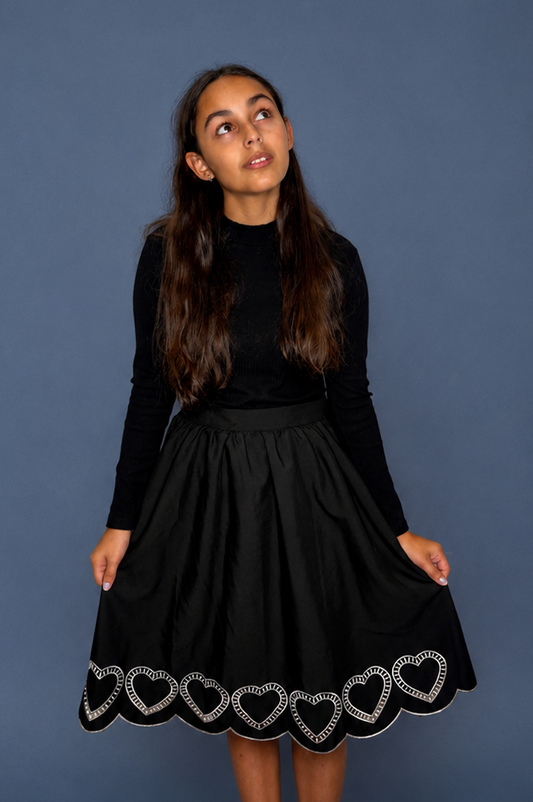 Rib Knit Turtleneck_Black