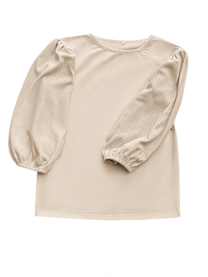 Knit Sleeves Tee