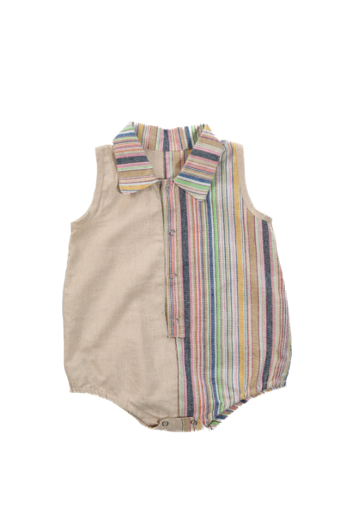 Pastel Linen Romper Unisex