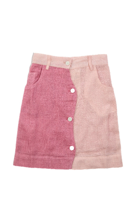 Squiggle Pink Linen Set